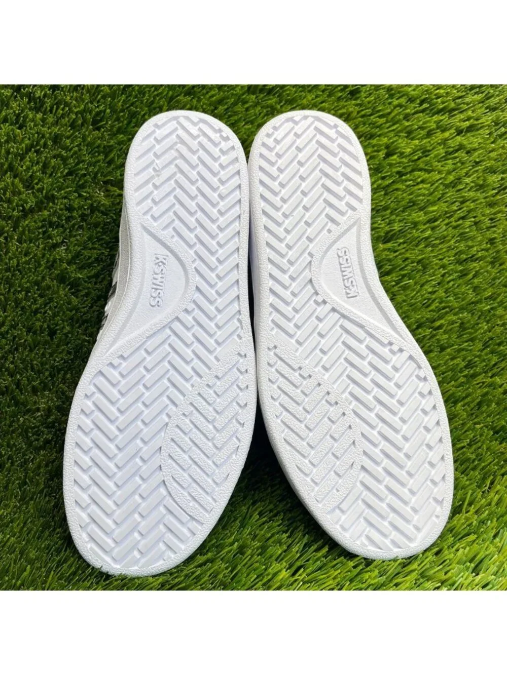 K-Swiss Court Pro II Leopard Womens Size 6.5 White Black Athletic Shoes Sneakers
